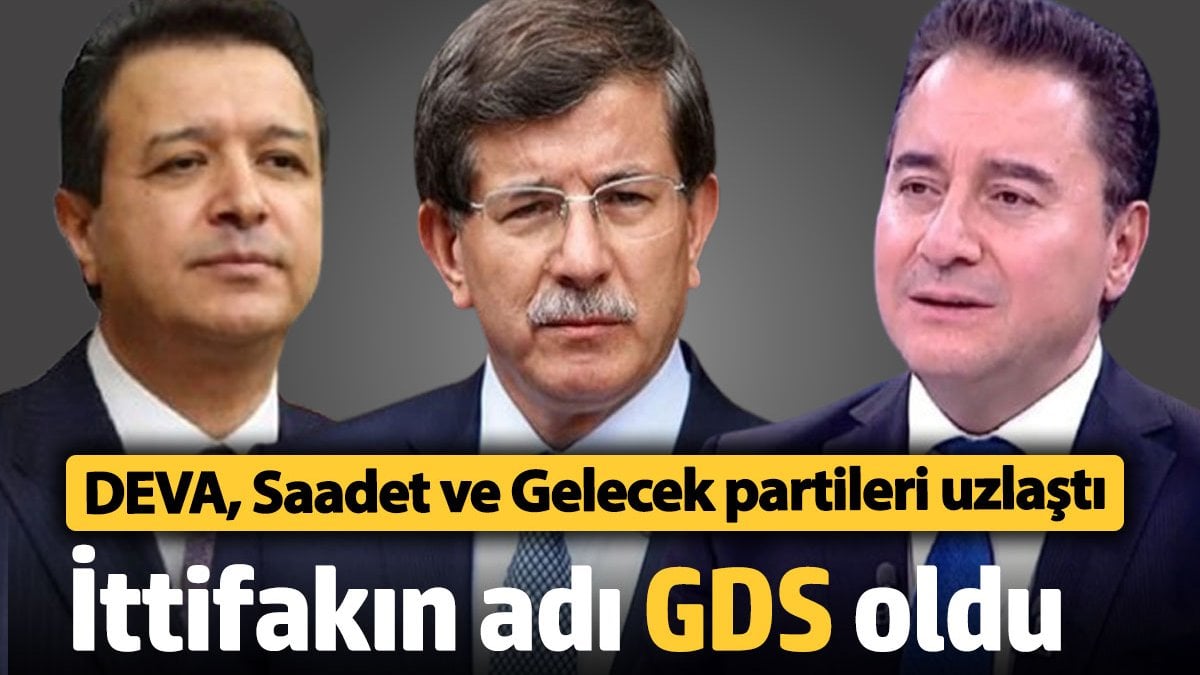 DEVA, Saadet ve Gelecek Partisi Meclis'te DSG Demokrasi Platformu'nda Birleşti