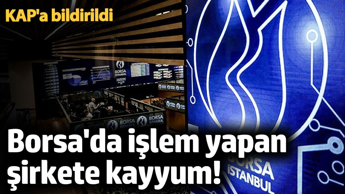Borsada işlem gören Işıklar Enerji ve Yapı Holding'e kayyum atandı!