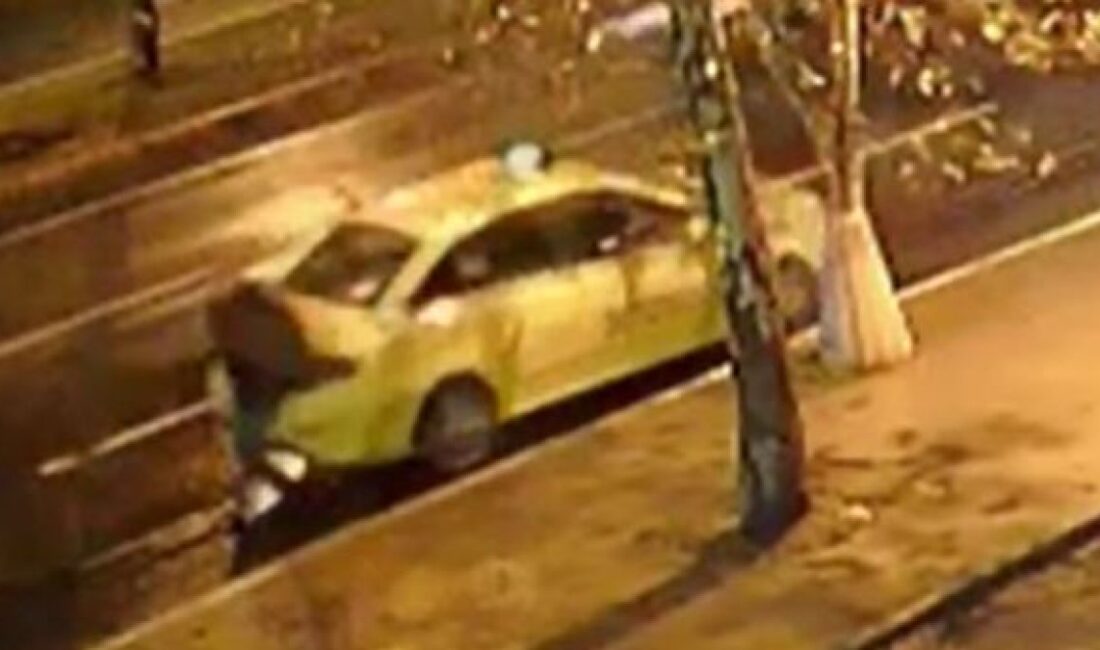 İstanbul Esenyurt'ta emekli itfaiye çavuşu taksicilik yaparken park halindeki aracının
