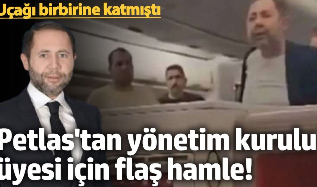 Petlas Yönetim Kurulu Üyesi Abdülkadir Özcan, Türk Hava Yolları uçuşunda