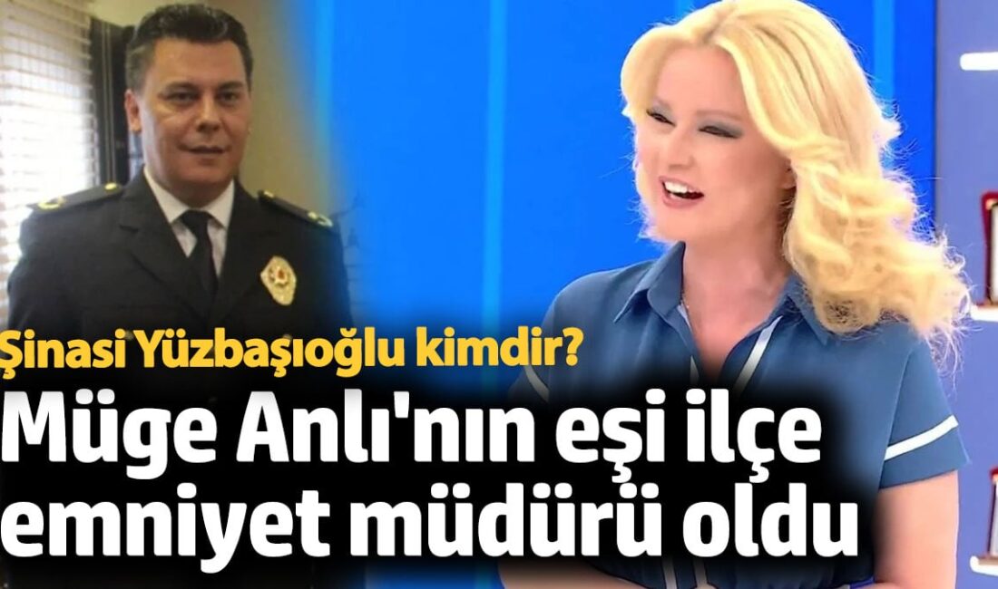 Müge Anlı'nın eşi Şinasi Yüzbaşıoğlu ilçe emniyet müdürü oldu.
