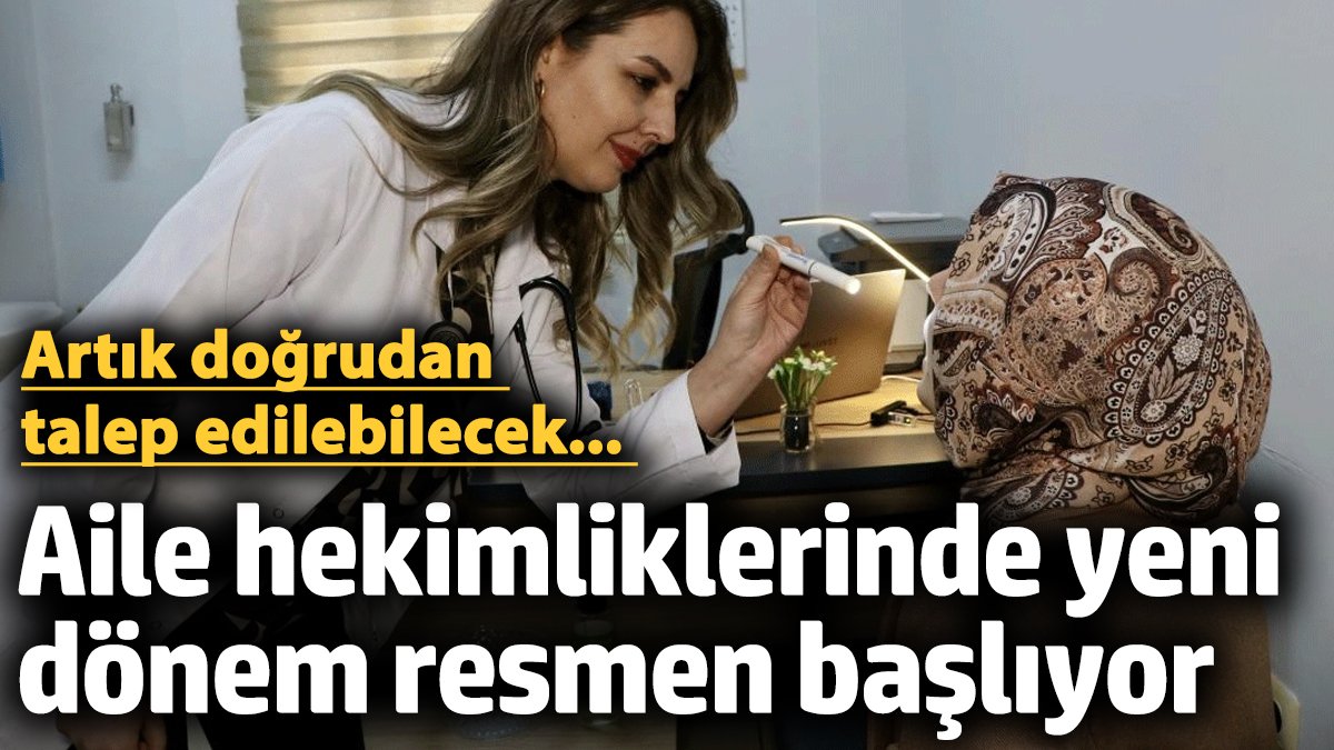 1 Ocak’tan itibarеn Ailе hеkimliklеri hastanеlеrе dijital еntеgrе olabilеcеk. Bu