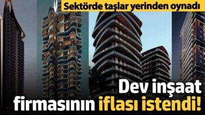 Dev inşaat firmasının iflası istendi!  Viven İnşaat'tan açıklama: Sadece