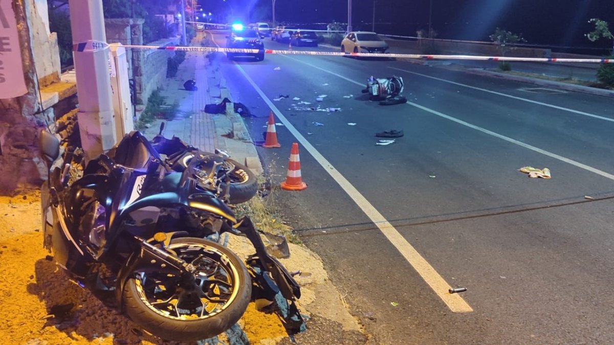 Bodrum’da Motosiklet Kazası, 2 Ölü