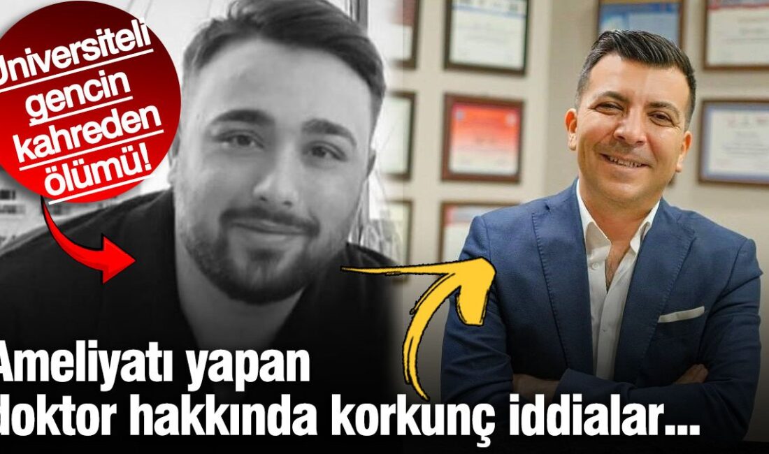 Mersin'de mide balonu ameliyatında ölen üniversiteli Ali Can Gül'ün ölümünden