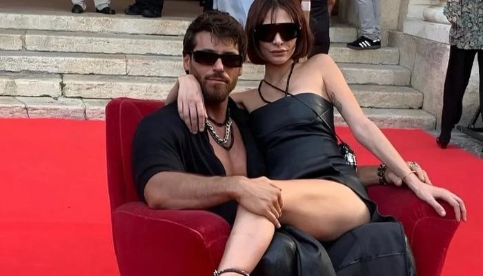 Italian Global Series Festival’de Can Yaman’la kırmızı halıda aşk pozları