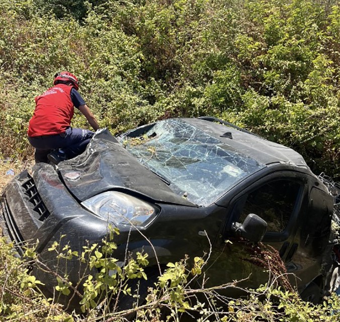 Balıkesir Susurluk kaza haberi! Balıkesir-Bandırma karayolunda otomobil ile motosikletin çarpıştığı