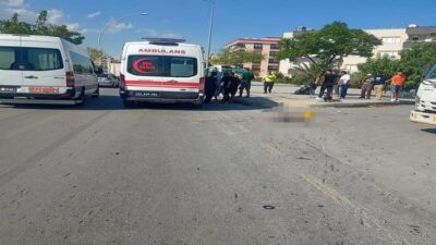 Otomobil ile çarpışan motosikletin sürücüsü Merve Akbaş ağır yaralandı; hastanede
