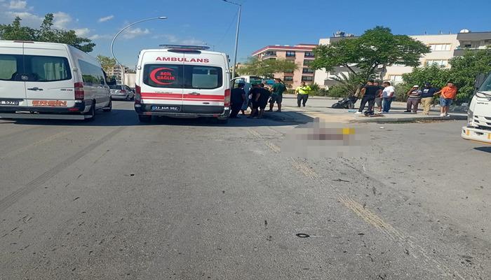 Otomobil ile çarpışan motosikletin sürücüsü Merve Akbaş ağır yaralandı; hastanede