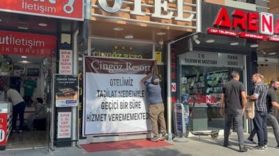 Kırşehir’de Bahamettin Öztürk’e ait otel, turizm belgesi eksiklikleri nedeniyle mühürlendi.