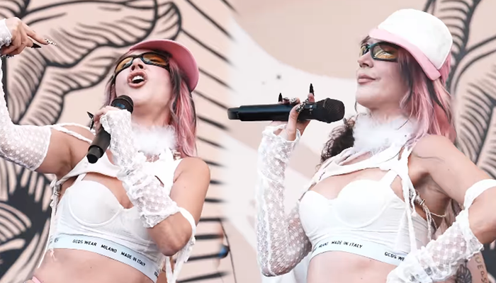 Hande Yener’in Bodrum’daki plaj konserinde tercih ettiği sıra dışı sahne