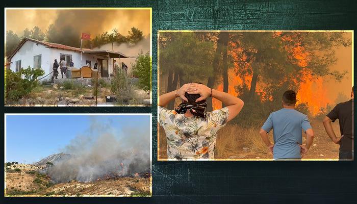 25 Temmuz 2025 sabahı Antalya'nın Aksu, Muratpaşa, Manavgat ve Gazipaşa