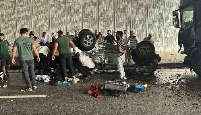 Kastamonu’nun Tosya ilçesi D-100 kara yolu Yapraklı Kavşağı alt geçidinde,