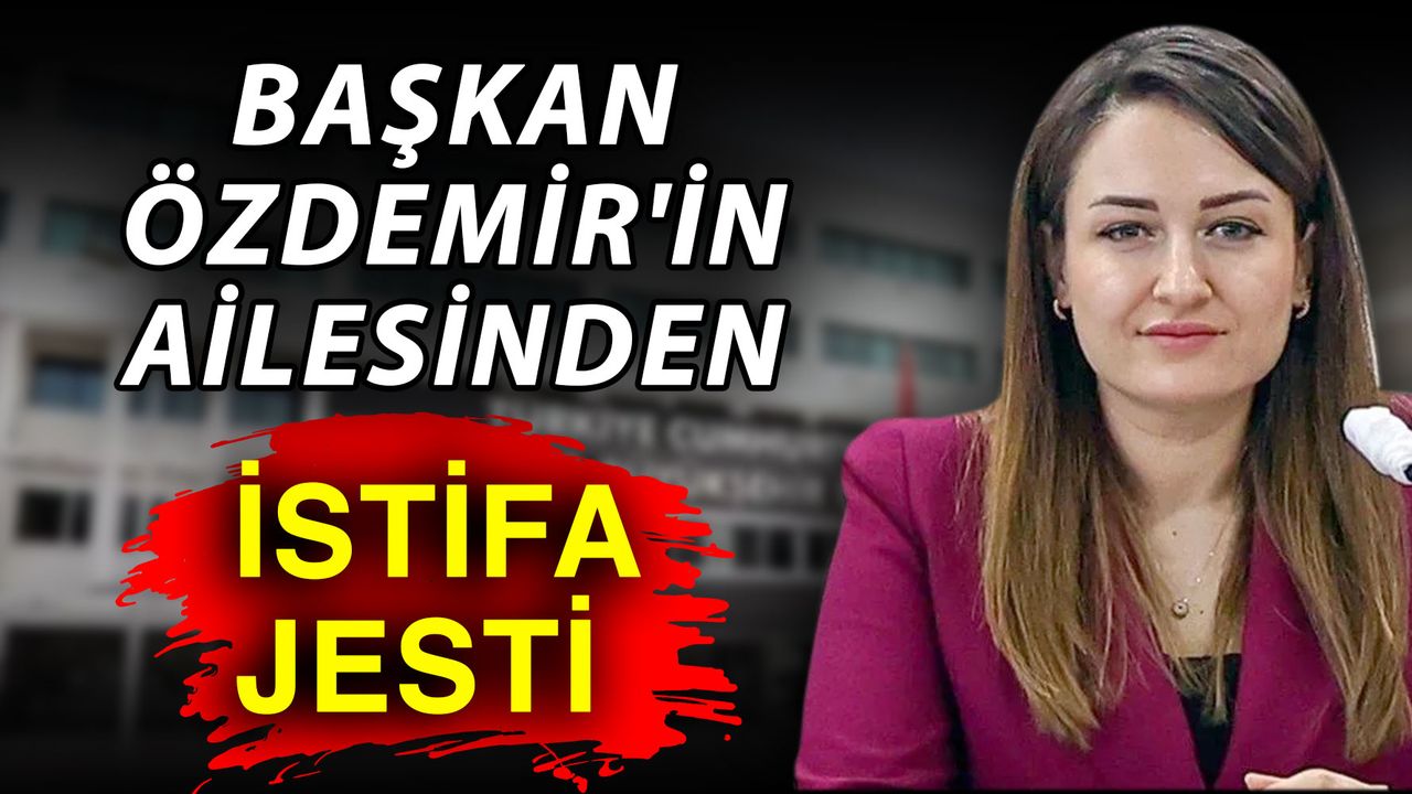 Antalya Büyükşehir Belediye Başkan Vekili Büşra Özdemir’in eşi ve babası,