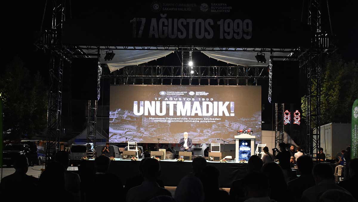 17 Ağustos 1999’da saat 03.02’de meydana gelen Gölcük merkezli deprem