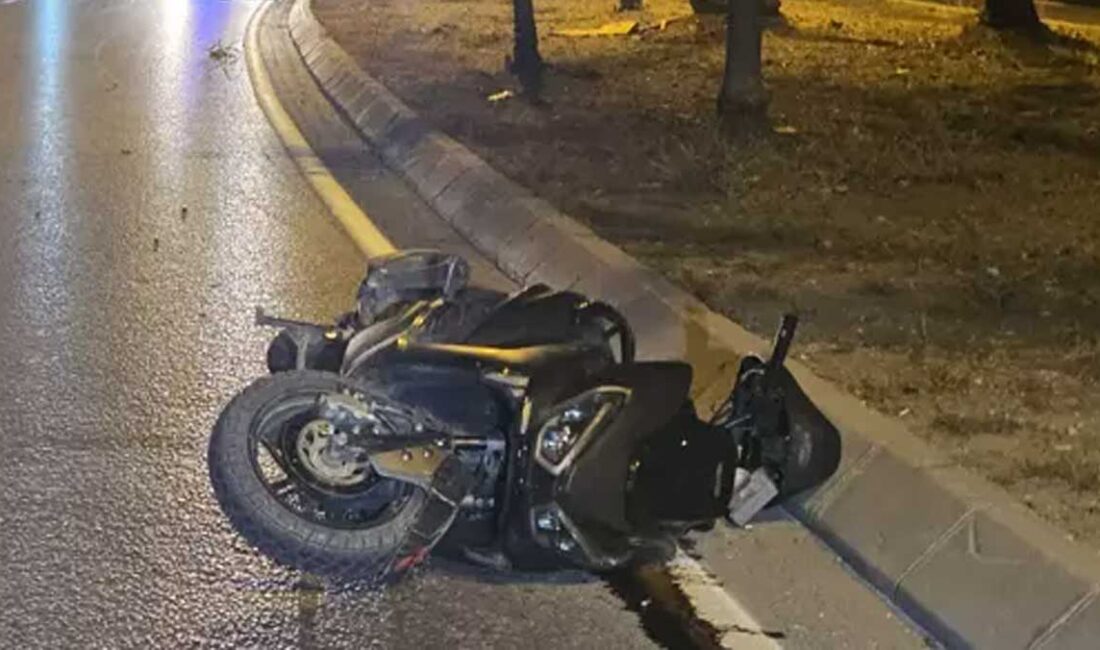 Ömer Faruk Nas, Adana Seyhan’da Öğretmenler Bulvarı’nda devrilen motosiklette 20
