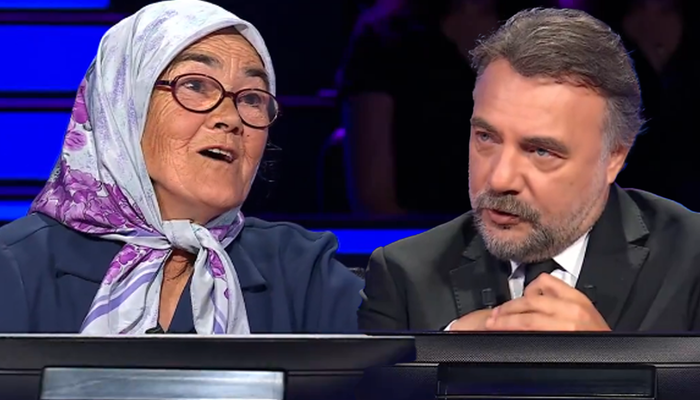 74 yaşındaki Günay Karataş, Kim Milyoner Olmak İster yarışmasında 1