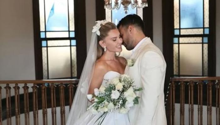 Düğün sonrası kısa bir mola veren Eda Erol, tropik adada