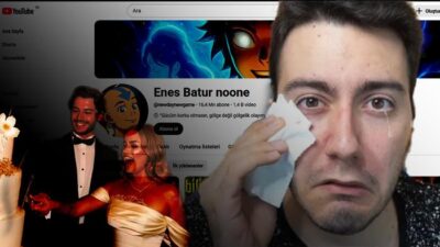 Enes Batur, 16 milyondan fazla aboneye sahip YouTube hesabını “Enes