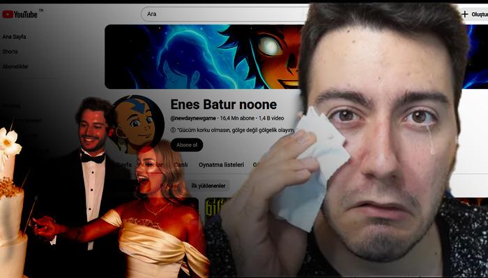 Enes Batur YouTube’a geri döndü: Kanalını “Enes Batur noone” olarak yeniden açtı Enes Batur, 16 milyondan fazla aboneye sahip YouTube hesabını “Enes