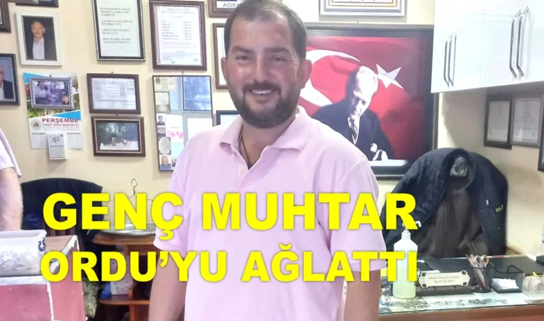 Resul Yılmaz kalp krizi sonucu hayatını kaybetti. Ordu Perşembe Dereiçi