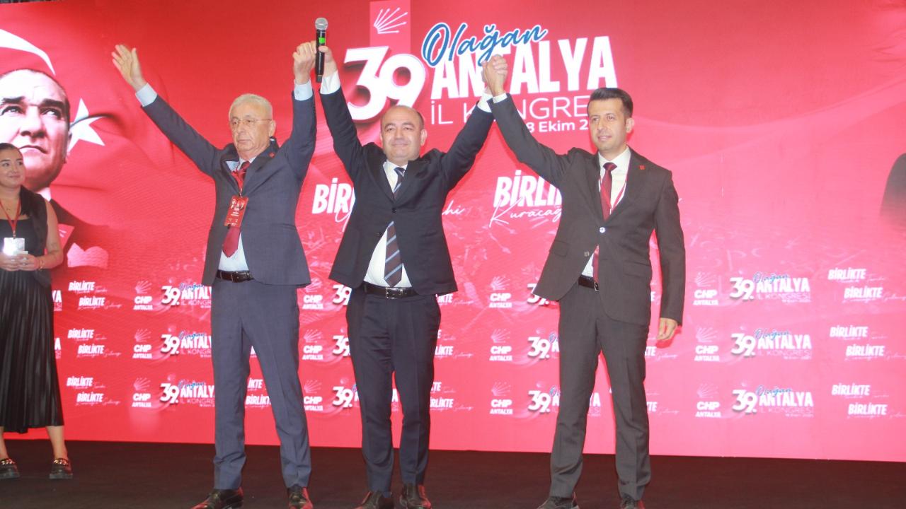 CHP Antalya İl Kongresi kim kazandı sorusu yanıt buldu. CHP