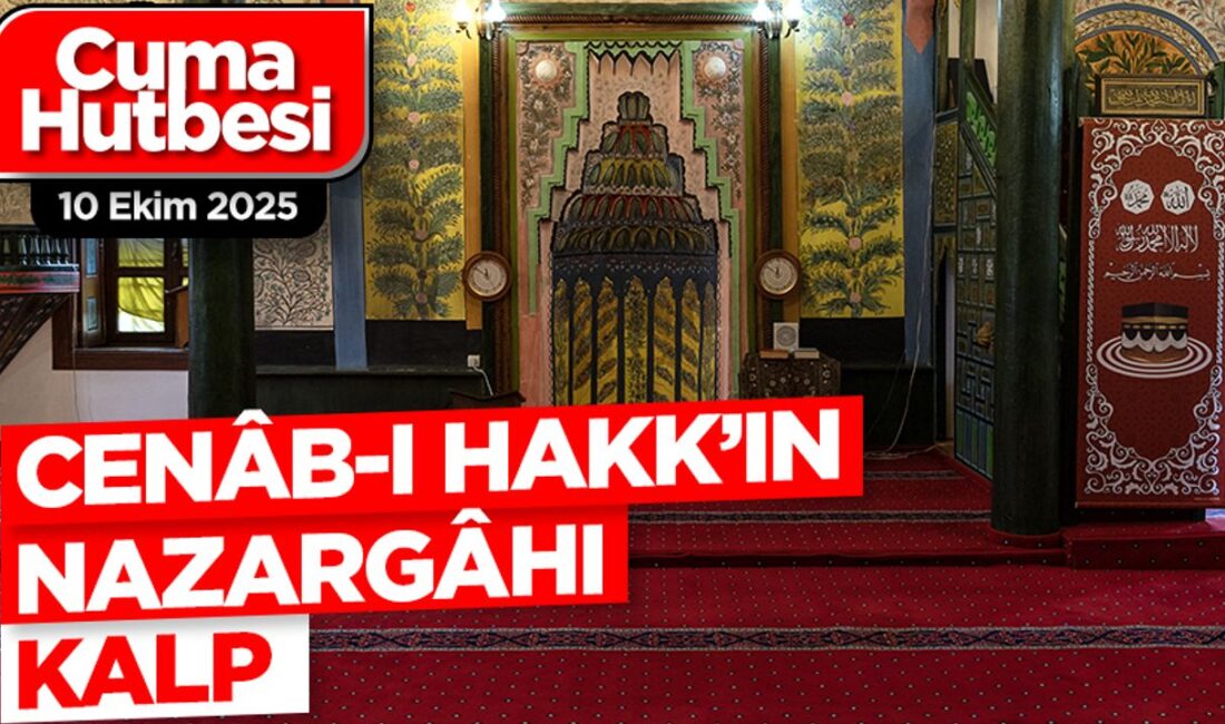 Diyanet İşleri Başkanlığı, 10 Ekim 2025 Cuma hutbesinin konusunu paylaştı.