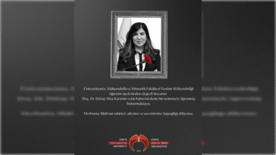 Doç. Dr. Dönay Nisa Kara Konya’da uzun süredir mücadele ettiği