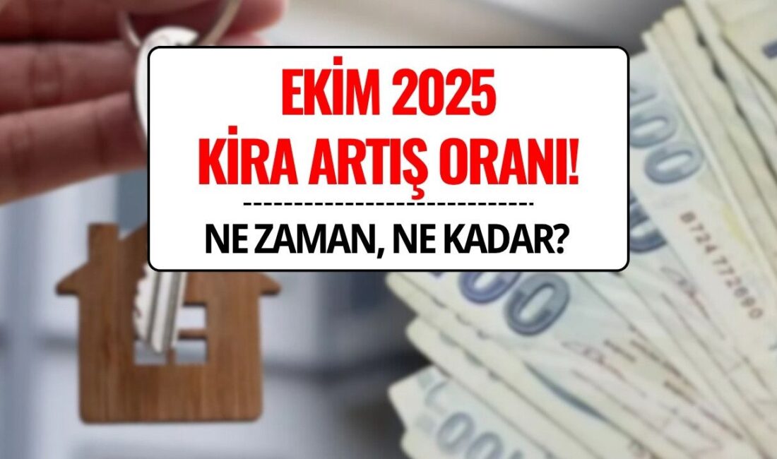 2025 Ekim ayı kira artış oranı TÜİK verileriyle netleşti. Ev