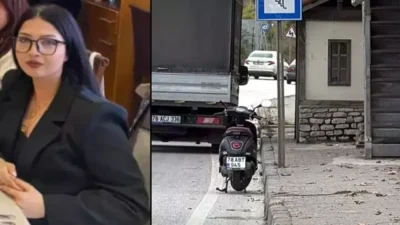 Safranbolu’da meydana gelen kazada 22 yaşındaki Hilal Kahreman, kamyonetle çarpıştıktan