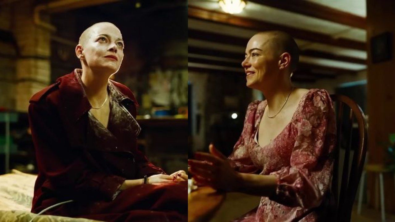 Emma Stone Bugonia filmi kel gösterim tıraş davetiyle dikkat çekti.