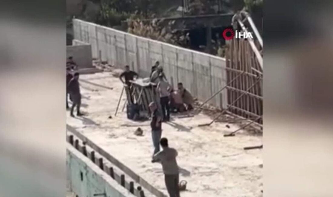 Ahmet Besili Antalya Alanya/Payallar’daki otel şantiyesinde beton mikseri kolunun çarpması