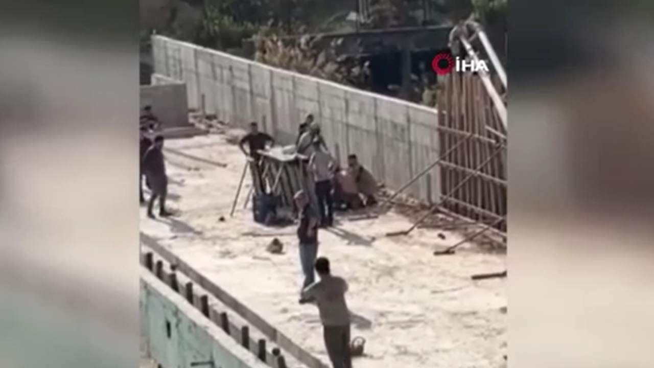 Ahmet Besili Antalya Alanya/Payallar’daki otel şantiyesinde beton mikseri kolunun çarpması