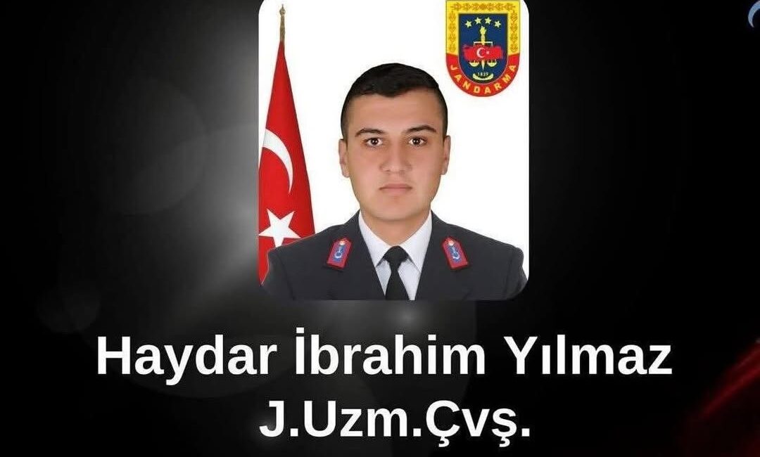 Kahramanmaraş asıllı Jandarma Uzman Çavuş Haydar İbrahim Yılmaz, Tunceli-Erzincan kara