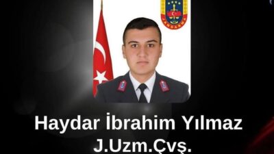 Kahramanmaraş asıllı Jandarma Uzman Çavuş Haydar İbrahim Yılmaz, Tunceli-Erzincan kara