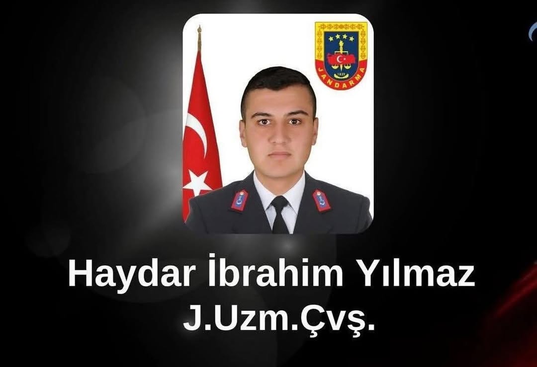 Kahramanmaraş asıllı Jandarma Uzman Çavuş Haydar İbrahim Yılmaz, Tunceli-Erzincan kara