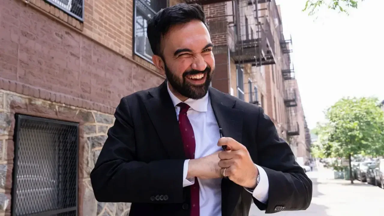 Zohran Mamdani, 5 Kasım 2025’te New York City’de zafer ilan