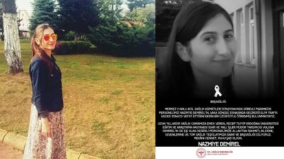 Paramedik Nazmiye Demirel Rize’de trafik kazasında hayatını kaybetti. 34 MOV