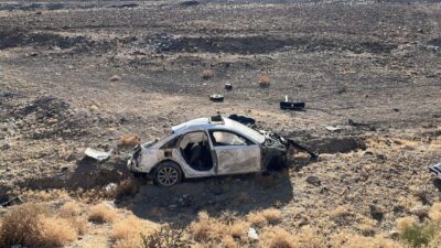 Niğde’nin Yeni Çiftlik yolunda kontrolden çıkan 51 BH 111 plakalı