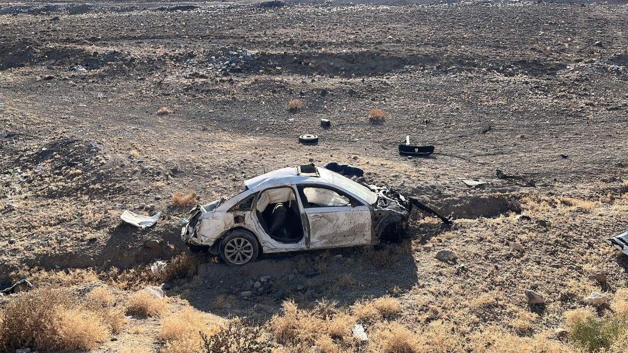 Niğde’nin Yeni Çiftlik yolunda kontrolden çıkan 51 BH 111 plakalı