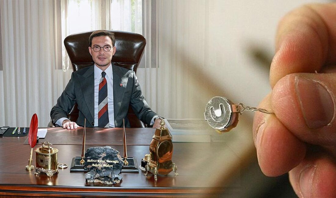 Tokat Belediye Başkanı Mehmet Kemal Yazıcıoğlu’nun makam odasında dinleme cihazı