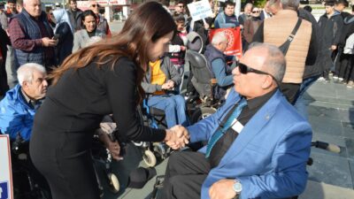 Avukat ve politikacı Müge Gezginci Ünsal Konyaaltı Belediyesi adına katıldığı