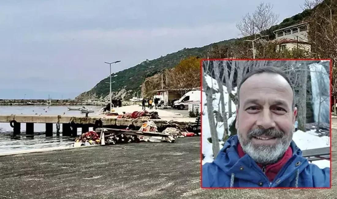 Emekli askeri savcı Yalçın Karakaya, Balıkesir'in Erdek ilçesinde zıpkınla balık