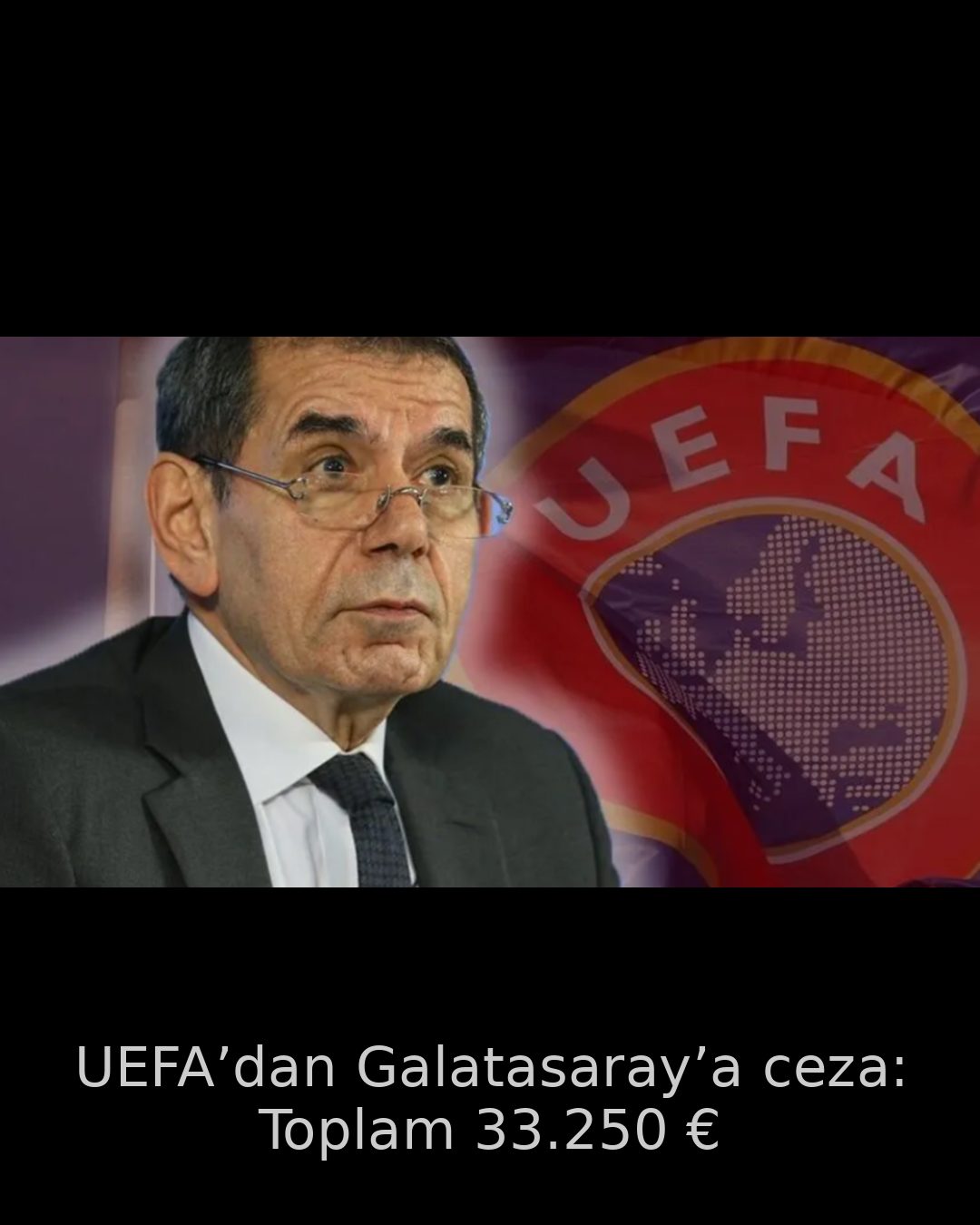 UEFA Disiplin Kurulu, Galatasaray’a 33.250 € para cezası ve idari
