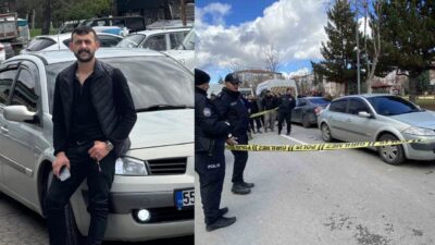 Çorum'da cadde kenarında park halindeki otomobilde 30 yaşındaki Oğuzhan Karameşe'nin