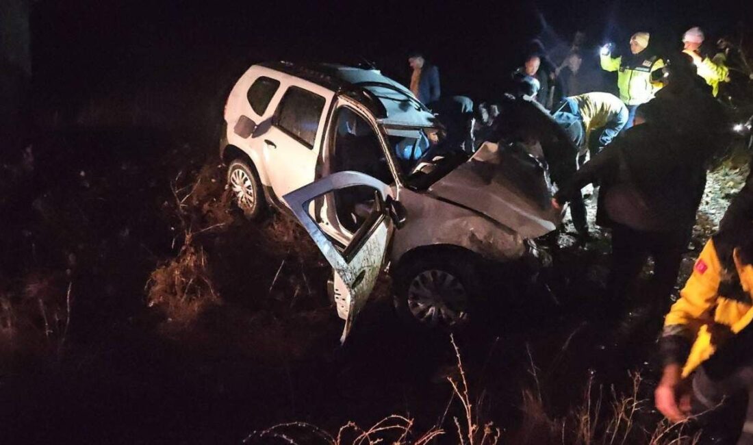 Dinar’da meydana gelen trafik kazasında otomobil ile kamyon çarpıştı; 1