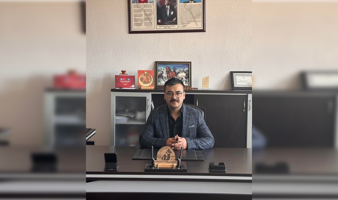 Konya Doğanhisar’da Başköy Şehit Ufuk Başarı Ortaokulu Müdürü Abdülkadir Çelik’in