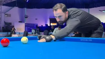 Milli bilardocu Berkay Karakurt 3 Bant Dünya Kupası’nda Mısır’da şampiyon
