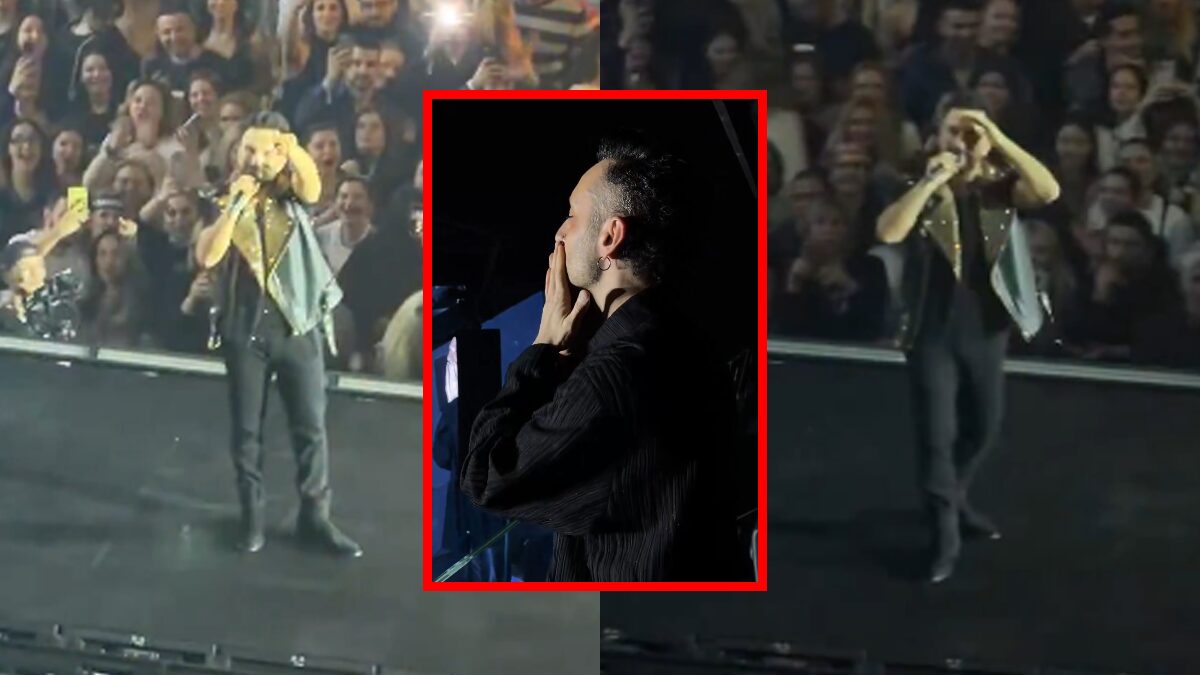 Tarkan, İstanbul konserinde seyirciler arasında Mabel Matiz’i fark ederek ona