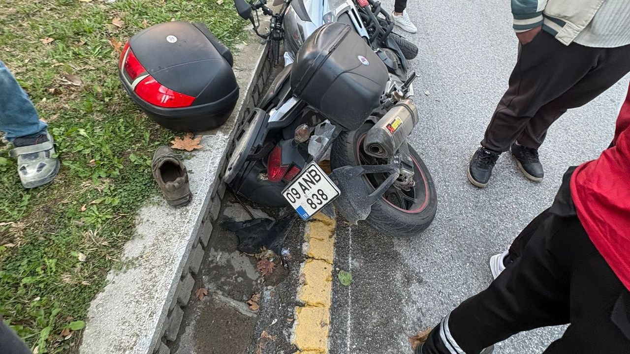 Aydın Efeler ilçesinde İmam Hatip Kavşağı’nda motosikletin çarptığı yaya Yavuz